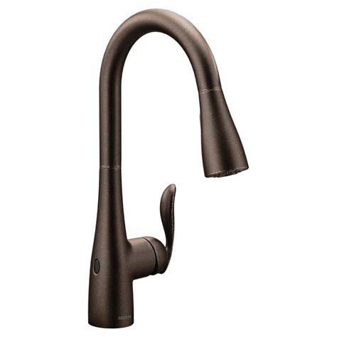 The u by moen smart faucet is a ces 2021 innovation awards best of innovation honoree and it offers a convenient, totally touchless experience in the kitchen thanks to the smart faucet can be operated in a number of ways, such as by the touchless sensor, the handle control for the moen app. MOEN Arbor Touchless Single-Handle Pull-Down Sprayer ...