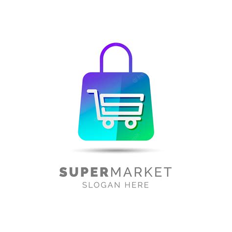 Premium Vector Supermarket Logo Concept