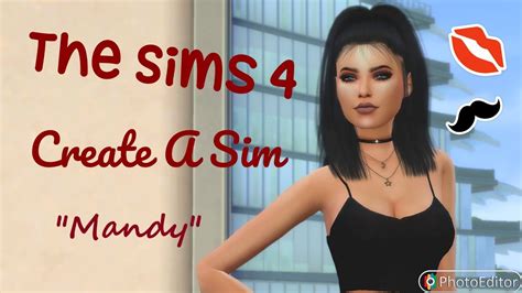 The Sims 4 Create A Sim Mandy Youtube