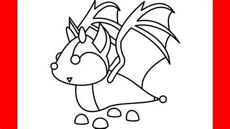 Shadow Dragon Adopt Me Coloring Pages Frost Dragon