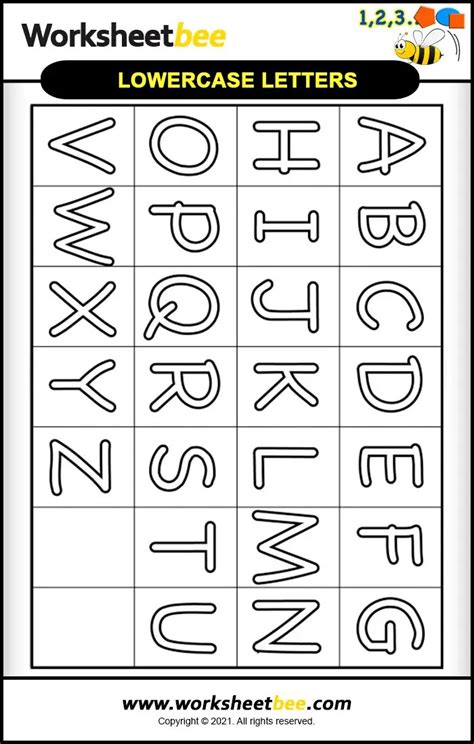 Free Printable Alphabet Coloring Pages For Kids Best Printable