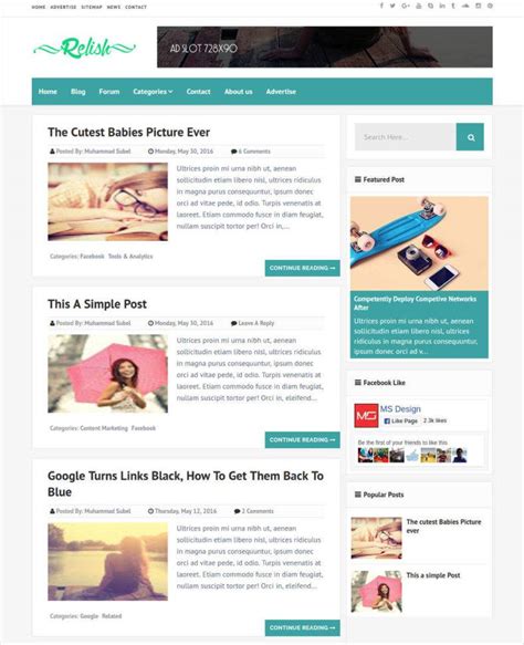 30 Best Seo Blog Templates Free And Premium Themes