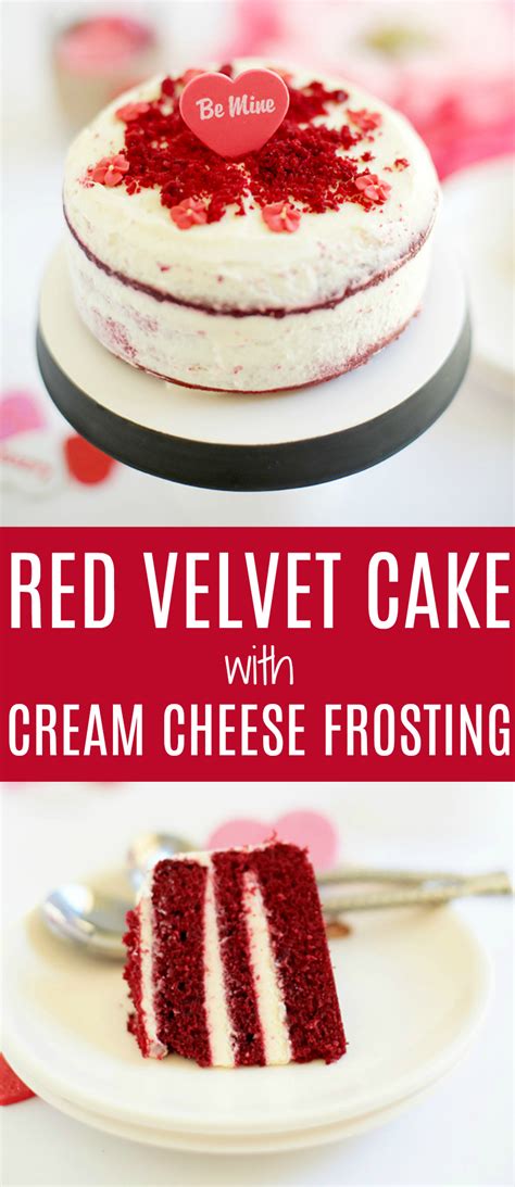 Preheat oven to 350 degrees. Red Velvet Cake with Cream Cheese Frosting | Make and Takes