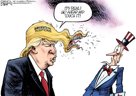 Cartoons Playing Politics With Donald Trump Mercury News