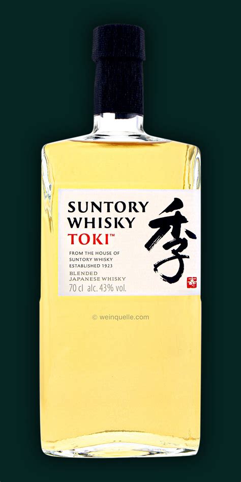 Suntory Toki Japanese Blended Whisky Weinquelle L Hmann