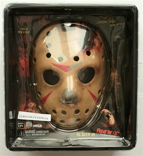 Friday The 13th Prop Replica Jason Mask Part 4 Final Chapter Neca