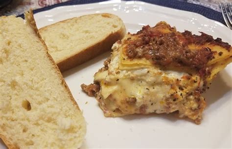 Homemade Lasagna With Ricotta Cheese Country At Heart