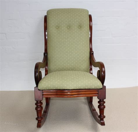 A Victorian Mahogany Rocking Chair Antiques Atlas