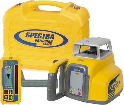 Spectra Precision Ll300n 4 Laser Level Self Leveling Kit With Hl450