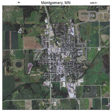 Aerial Photography Map Of Montgomery Mn Minnesota