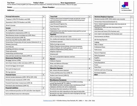 1099 Expense Spreadsheet In Tax Prep Worksheet With Small Business Plus