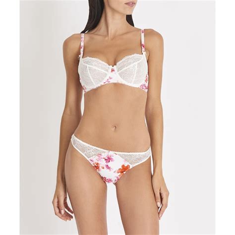 Soutien Gorge Balconnet Blanc Aubade Charme D Eden Lemon Curve