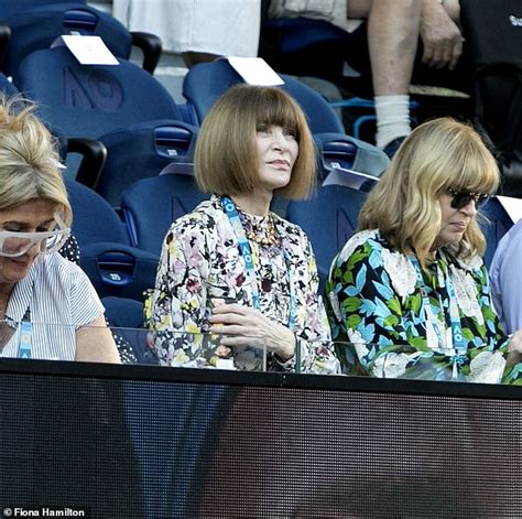 Anna Wintour Shows Off Her Age Defying Visage Without Sunglasses At The