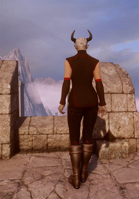 Female Qunari Skyhold Outfit At Dragon Age Inquisition Nexus Mods