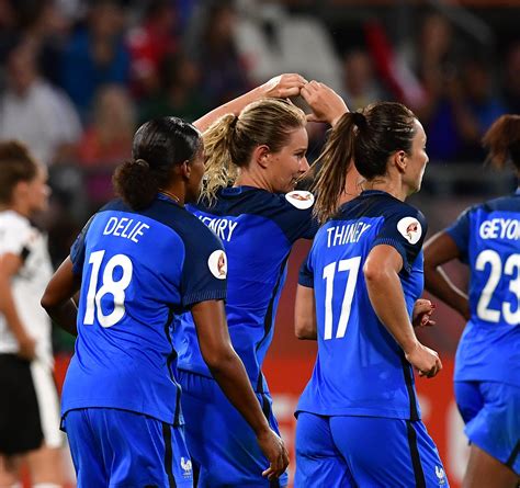 Euro De Football Léquipe De France Féminine Rêve Dune Victoire Face