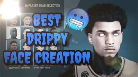 New Best Drippy Face Creation Nba 2k20 Youtube