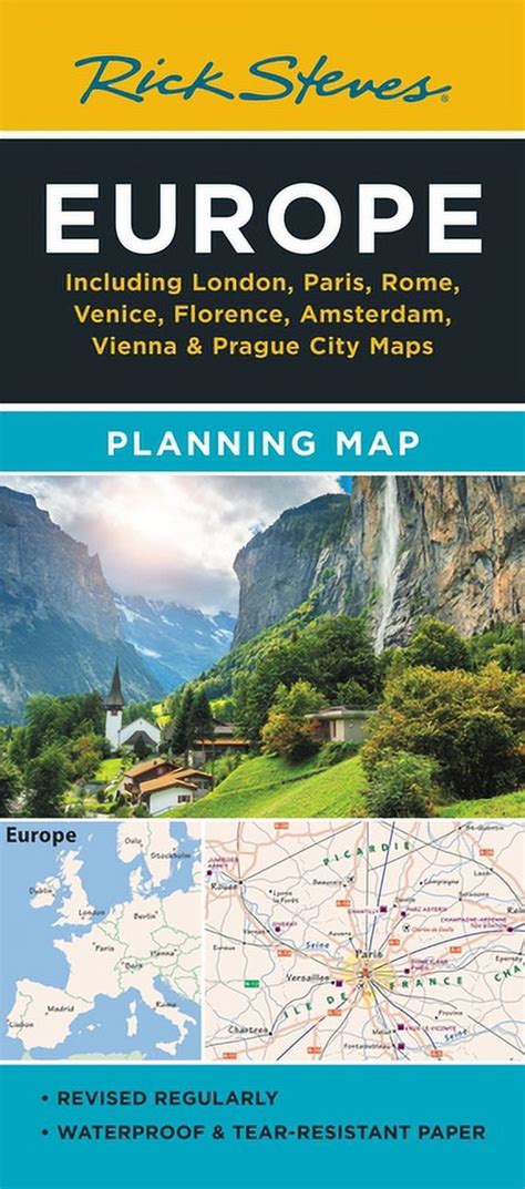 Rick Steves Rick Steves Europe Planning Map Including London Paris