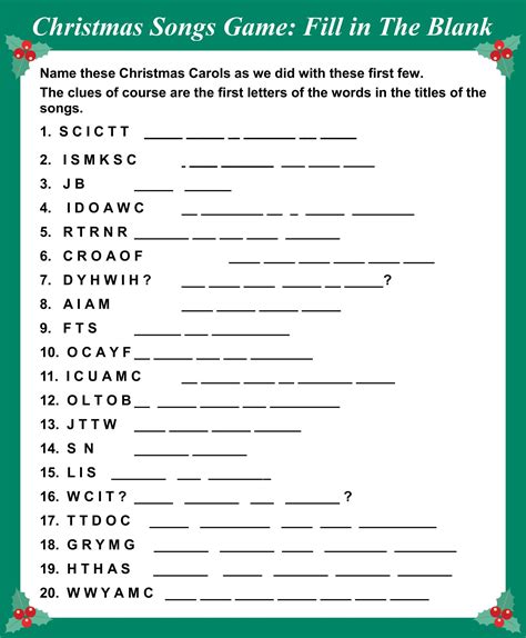 15 Best Christmas Brain Teasers Activities Printables Pdf For Free At