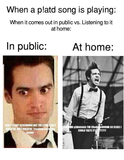 Pin By Lizzie On Brendon Urie ️ ️ ️ Emo Band Memes Band Humor Emo Music