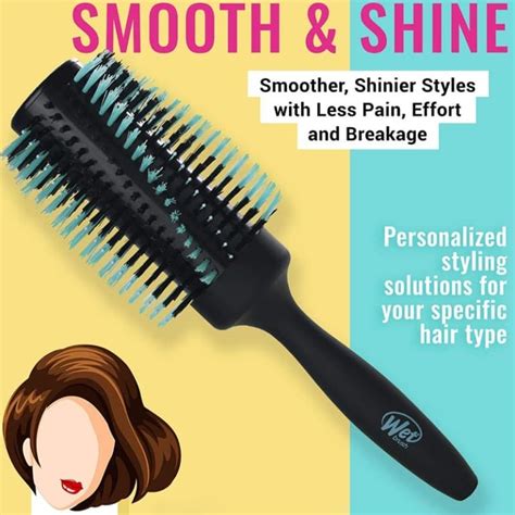 Wetbrush Smooth And Shine Round Brush Hairhouse Warehouse