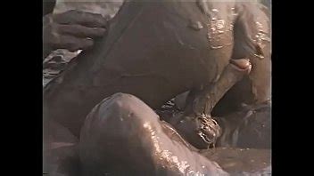 Two Lesbians Mud Wrestling