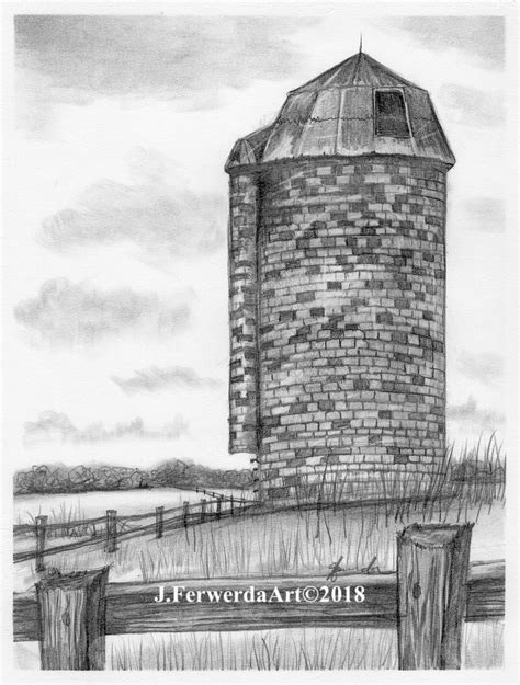 Silo Drawing At Explore Collection Of Silo Drawing