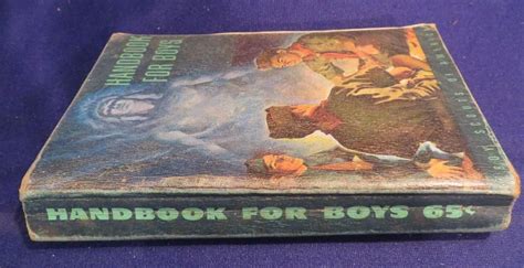 1948 Boy Scout Handbook For Boys Paperback Book Boy Scouts