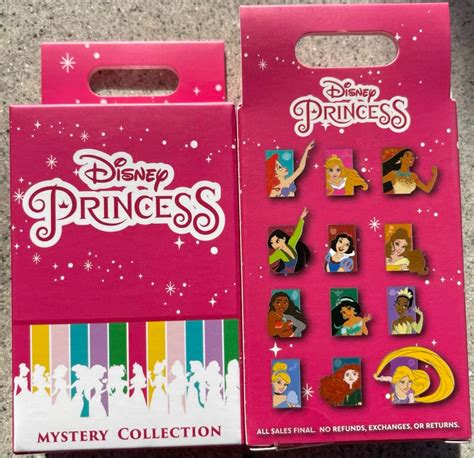 Disney Princess Mystery Pin Collection Disney Pins Blog Disney Gift Disney Fun Disney