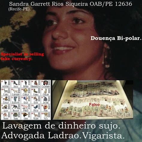 Sandra Garrett Rios Siqueira Oabpe 12636 Bandida Con Pcc De Sao