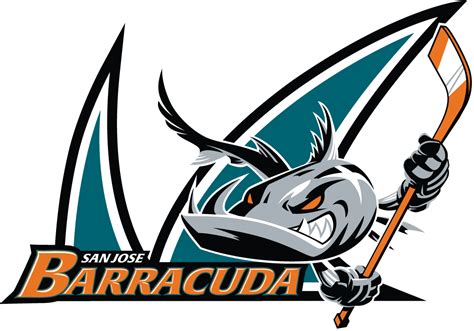 San Jose Barracuda Primary Logo American Hockey League Ahl Chris