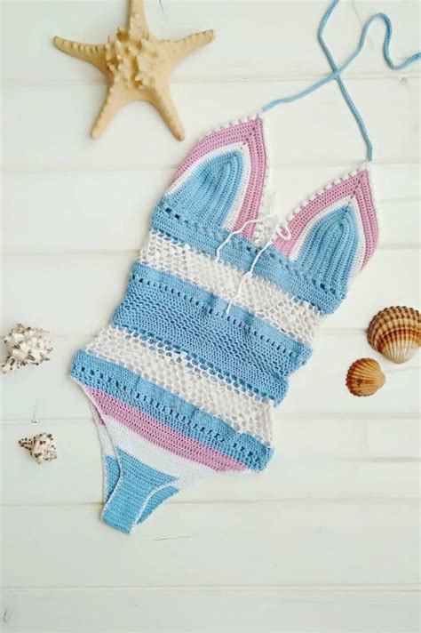 Crochet Swimsuit 30 Beautiful Beach Knitted Swimsuit Patterns You Must