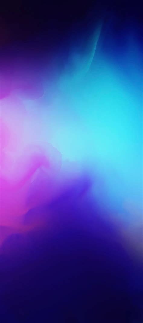 Ios 11 Iphone X Blue Purple Abstract Apple Wallpaper