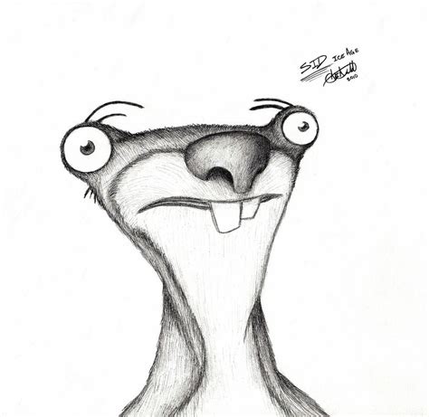 Sid The Sloth By Happyfridge On Deviantart