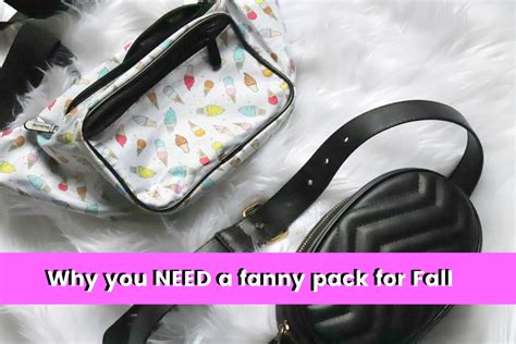 5 Reasons Why You Need A Fanny Pack For Fall Stay Golden Mama