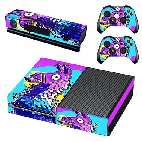 Hikfly silicone controller cover skin protector case faceplates kits for xbox one x/one s/slim controller with 4pcs thumb grips caps(bluegreen). Fortnite Xbox One Skin Stickers Decal | Xbox one skin ...