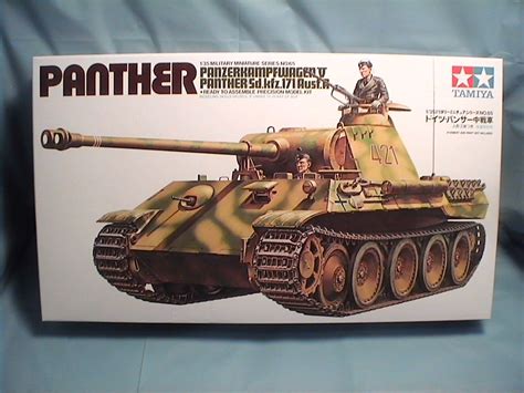 Tamiya Panther Tank My Plastic Model Kits Panther Tank Plastic