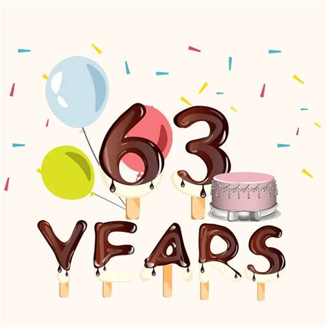 ᐈ Happy 63rd Birthday Stock Images Royalty Free 63 Birthday Pictures
