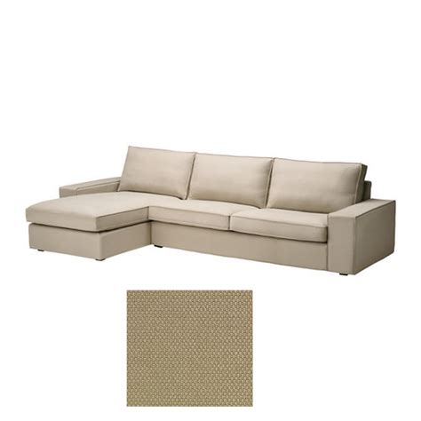 A full cover set for ikea kivik chaise lounge: IKEA KIVIK 3 Seat Sofa w Chaise Longue SLIPCOVER Cover ...