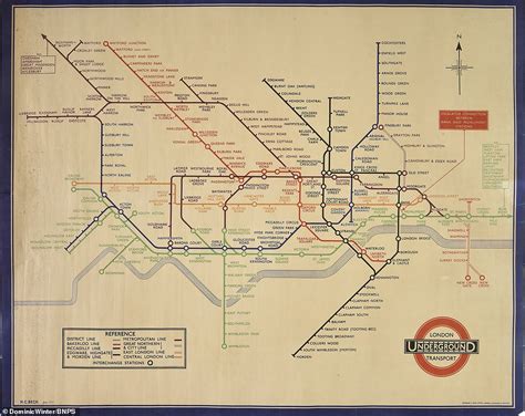 London Icon A History Of Harry Beck S Iconic Tube Map