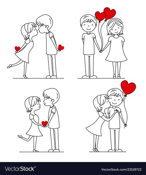 Couple Drawings Love Drawings Easy Drawings Embroidery Art Embroidery Patterns Couples