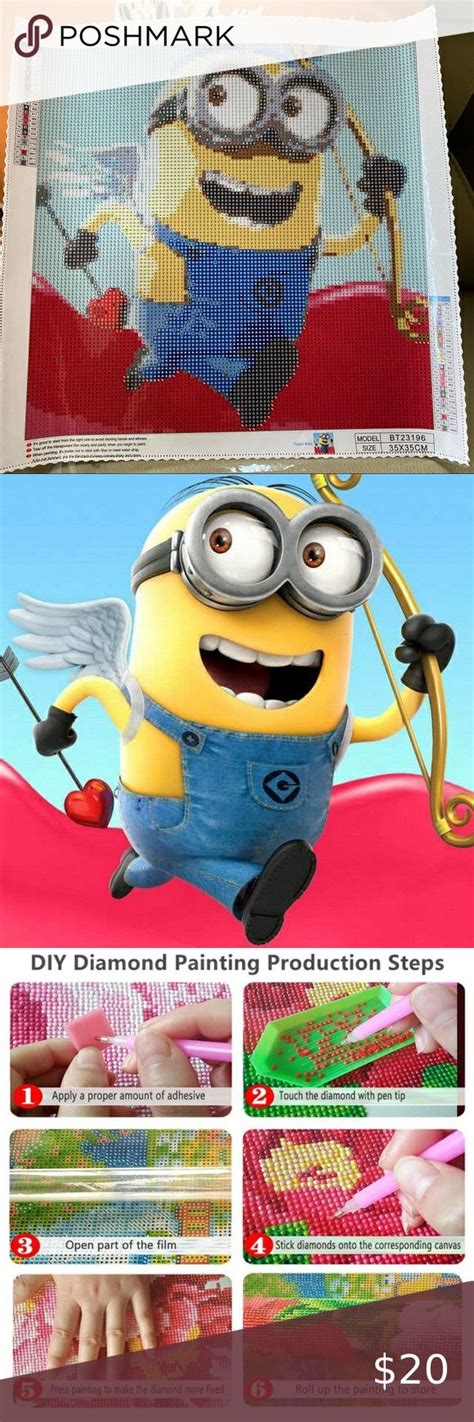 Despicable Me Kevin Minion Diy 5d Diamond Painting In 2021 Diamond