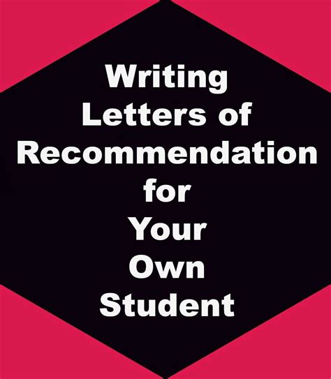 Recommendations are a very important part of the college application process. KarenTrina Childress … | Letter of recommendation, Writing letter of recommendation, Letter to ...