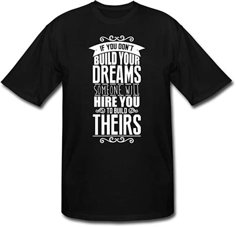 Interesting Fuck It Build Your Dreams Black Male Tee Shirt Xxxx L