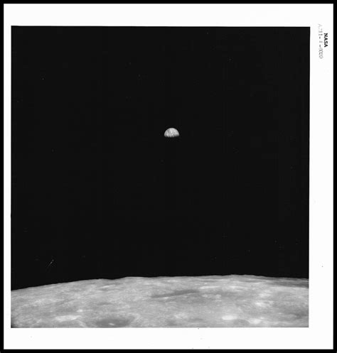 Earth Over Lunar Horizon Apollo 11 By Nasa On Artnet Auctions