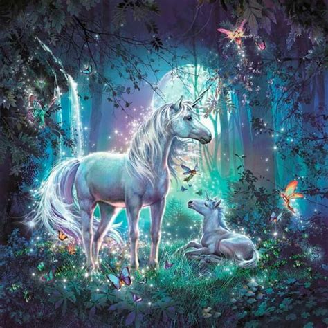 Pin By April Lea On Dragons Fantasy And More Unicorn Painting