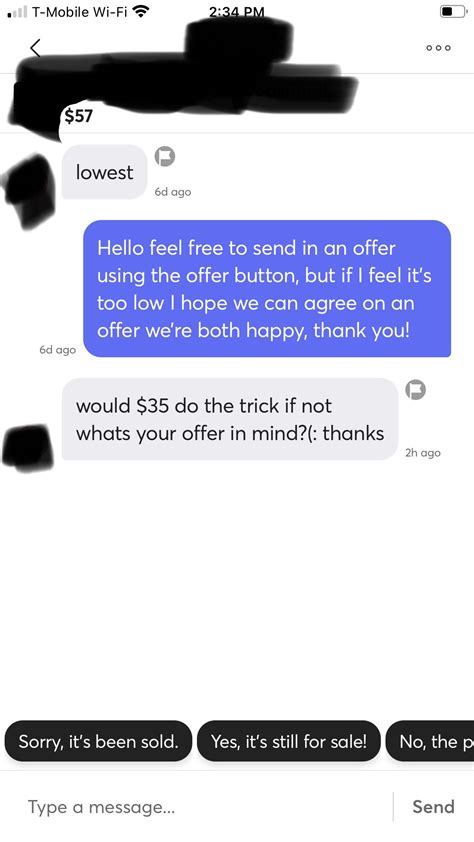 What’s with the aversion to the offer button : r/Mercari