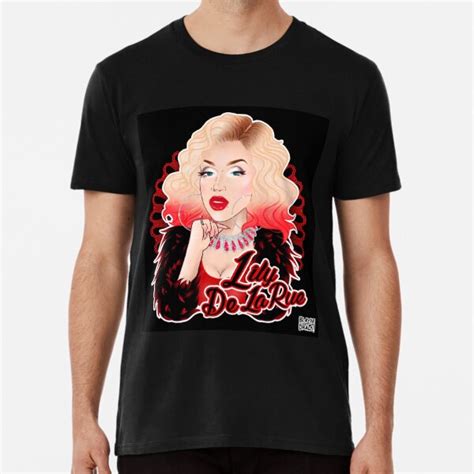 Drag Queen Promo T Shirt For Sale By Lilydelarue Redbubble Drag T