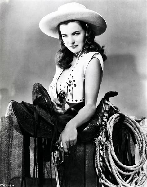 Ella Raines Tall In The Saddle 1944 Cowgirl Vintage Annie