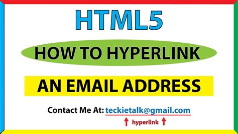 How To Hyperlink An Email In Html To Make It A Clickable Link 2023