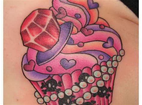 Cute Super Girly Cupcake Tattoo Ruth Ideas 5425099 Top Tattoos